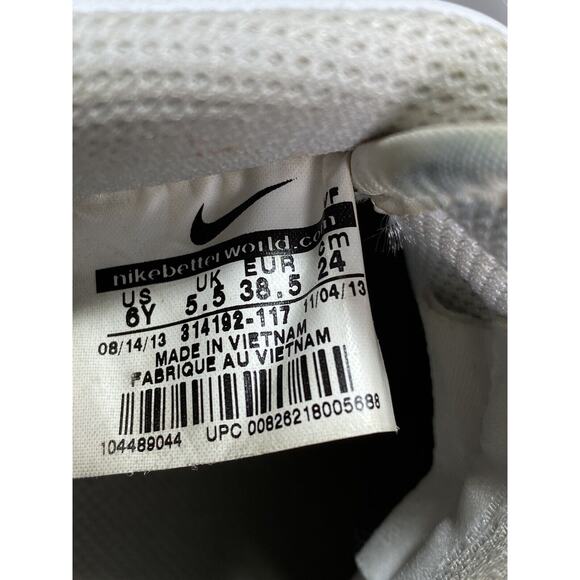 Nike Air Force 1 Model 314192-117 Sz 6 Youth Womens 7.5 EUC - Picture 8 of 9